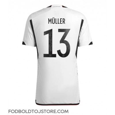 Tyskland Thomas Muller #13 Hjemmebanetrøje VM 2022 Kortærmet